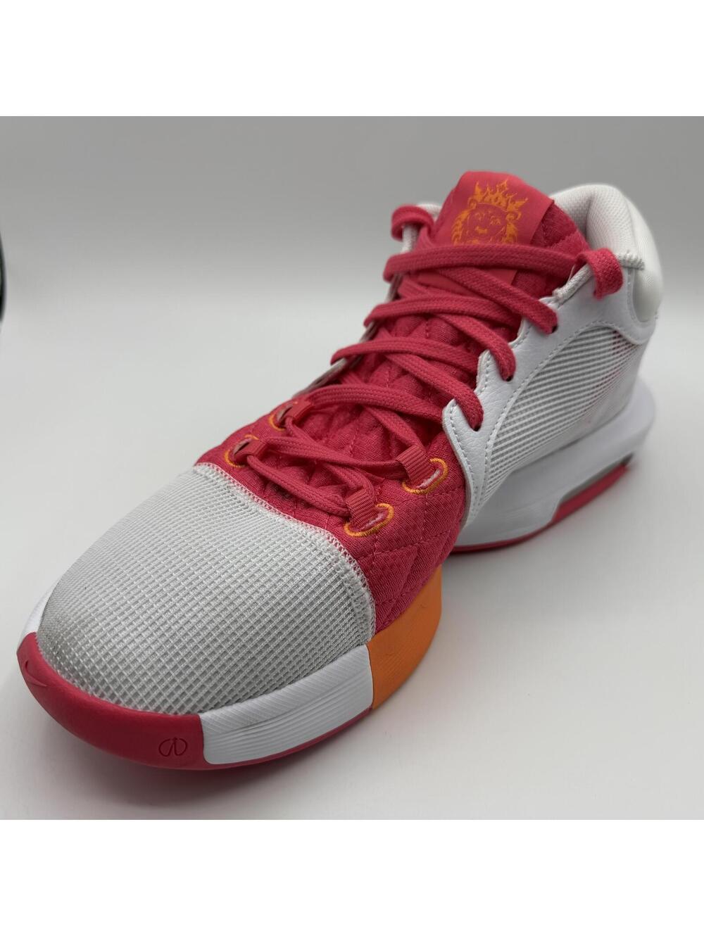 Nike LeBron Witness 8 Dunkin Donuts Pink Basketball FB2239-104 Men's Size 10 - Picture 9 of 12
